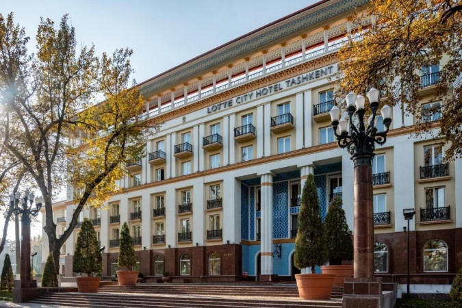 Ўзмиллийбанк "Lotte City Hotel Tashkent Palace" меҳмонхонасини тасарруфидан чиқарди